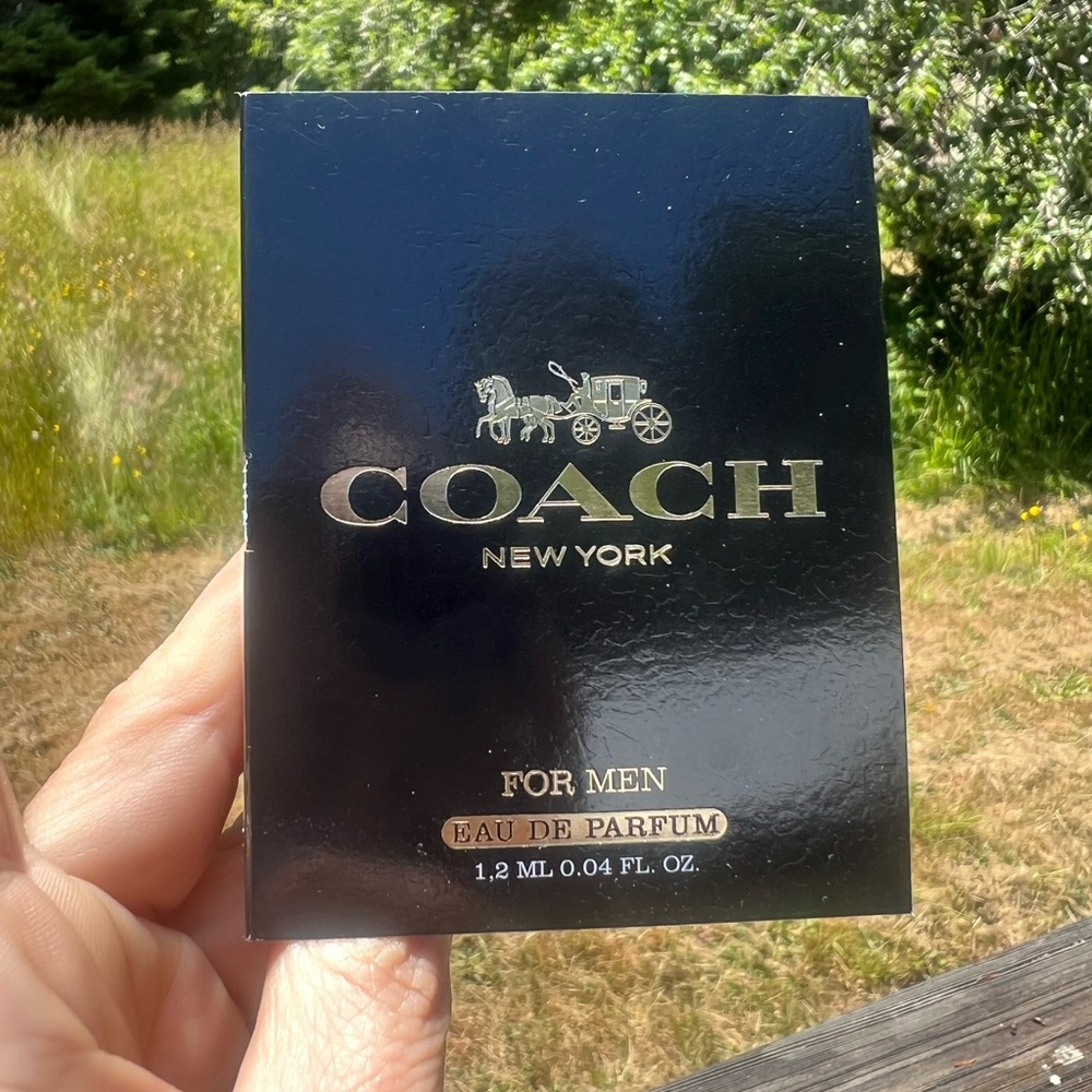 Coach New York Eau de Parfum for Men cologne nwt